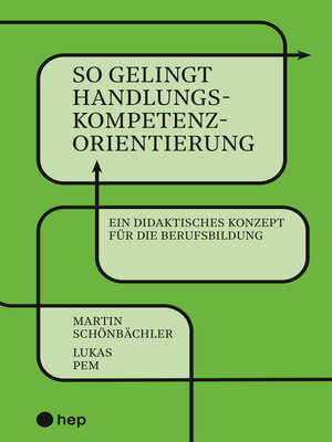 cover image of So gelingt Handlungskompetenzorientierung (E-Book)